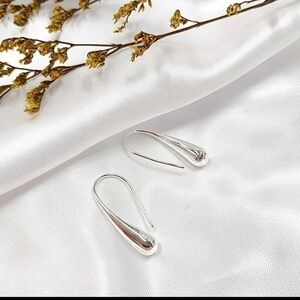 NIB Sterling silver teardrop earrings